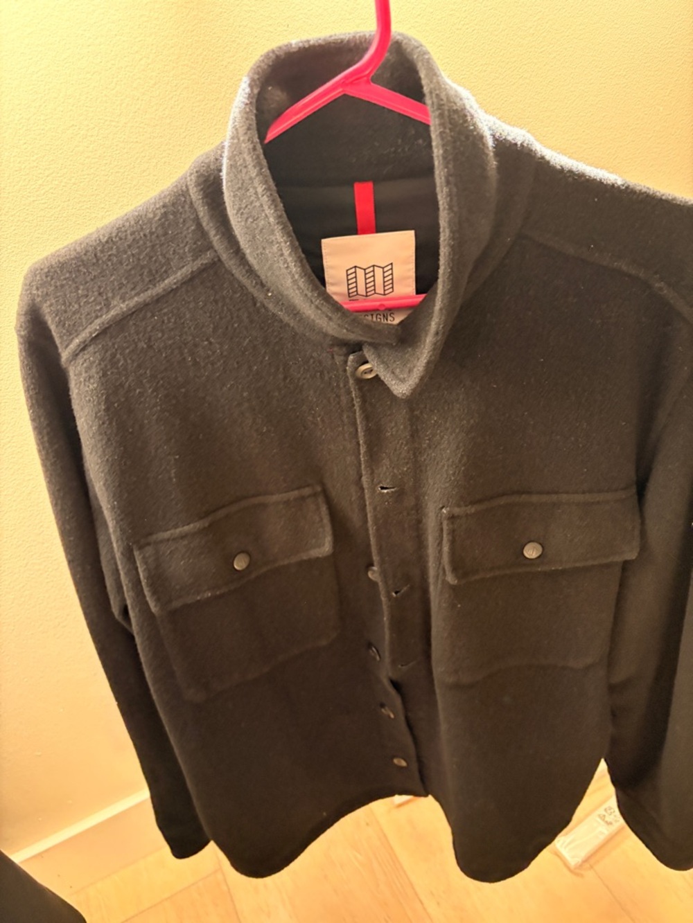 Topo Designs Black Lightweight Shirt Jacket
